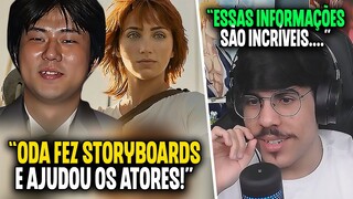 EIICHIRO ODA CHOROU AO VER O LIVE ACTION DE ONE PIECE! (Chapéus de Palha) | Cortes do Michi