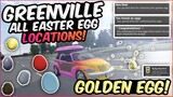 ALL Greenville EASTER EGG LOCATIONS! || Greenville ROBLOX