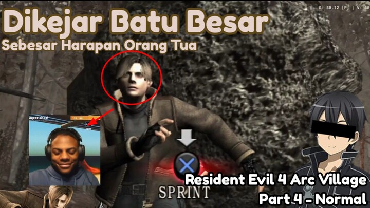 【RESIDENT EVIL 4】Kena Jebakan Berujung Petaka!! | Gameplay Resident Evil 4 Arc Village #Part4