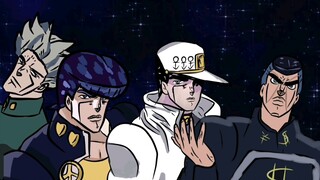 [MAD]Animasi Orisinal tentang <JoJo's Bizarre Adventure>|Jotaro Kujo