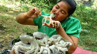 Yummy Cooking Squid with pepper recipe & Cooking Life