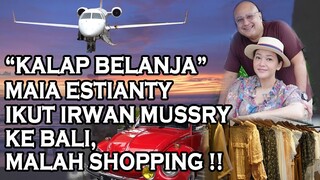 KALAP BELANJA, MAIA ESTIANTY IKUT SUAMI KE BALI, MALAH SHOPPING.. LANGIT SORE  NYA INDAH BANGET.