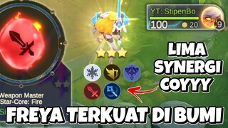 FREYA FIRE ASTRO MAGE!! 5 SYNERGY COY AUTO WINSTREAK 100%!! COMBO TERKUAT MAGIC CHESS