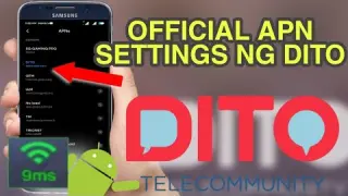 Dito Telecom Mobile APN SETTINGS SETUP TUTORIALS