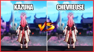 YAE MIKO BUT WITH CHEVREUSE OR KAZUHA COMPARISON