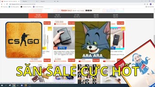 TOM CSGO STREAM HIGHLIGHT#4: SĂN SALE SHOPEE