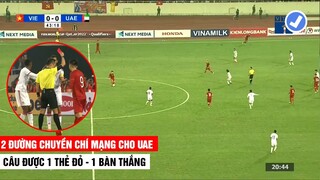 2 Đường Chuyền Chí Mạng Mang Về 1 Thẻ Đỏ - 1 Bàn Thắng Hạ Gục Gã Nhà Giàu UAE | Khán Đài Online
