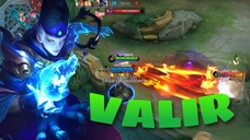 VALIR BEST DAMAGE!!😱 - MOBILE LEGENDS