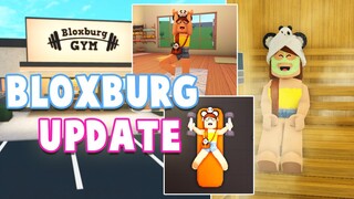 NEW BLOXBURG GYM UPDATE 0.11.7