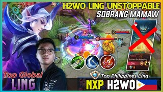 Crazy H2wo Ling Uncatchable Hard To Kill | Top Philippines Ling