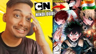 Can't believe Cartoon Network India bringing MHA in Hindi Dub🔥| BBF LIVE