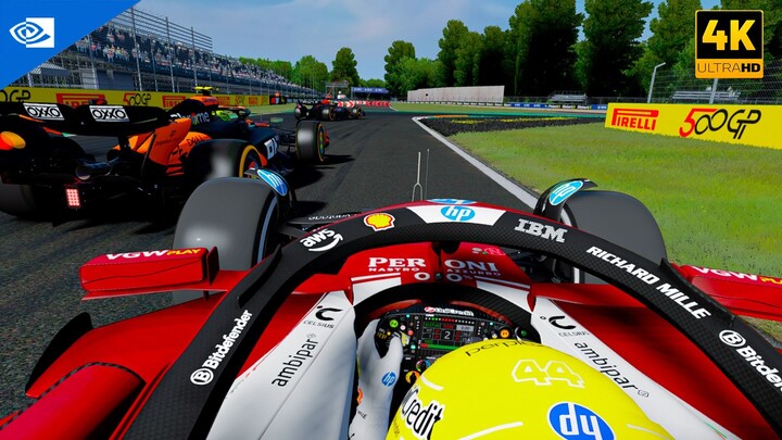 F1 Ultra Realistic Onboard | Lewis Hamilton Ferrari SF-25 Monza 2025 | Assetto Corsa