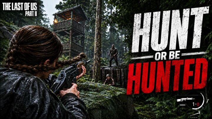 Hunt or be hunted 🤯 I The last of us part 2.