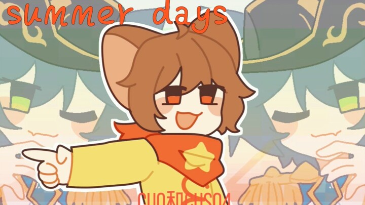 [Cat and Mouse meme/Season S skin/Three-year anniversary celebration in advance] summer days