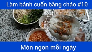 Làm bánh cuốn bằng chảo p10