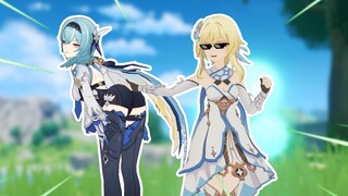 [MMD]ตัวละครที่ตลกและน่ารักเหล่านั้นในเกนชิน อิมแพค