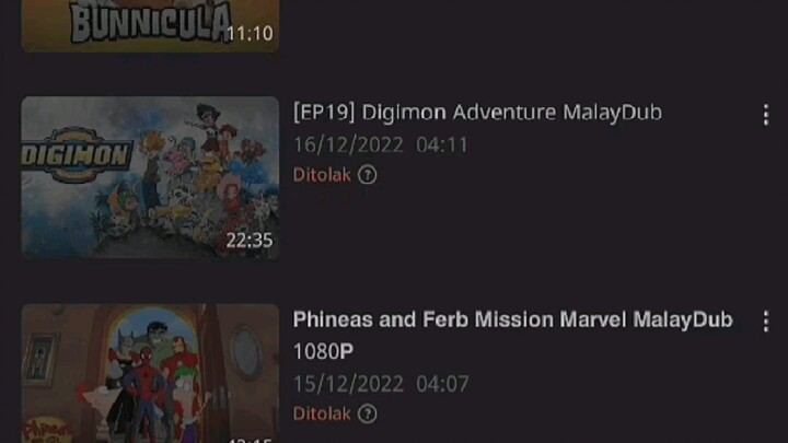 Dekat 200 lebih bilibili padam ššš