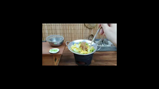 เมนูผัดวุ้นเส้นจิ๋ว