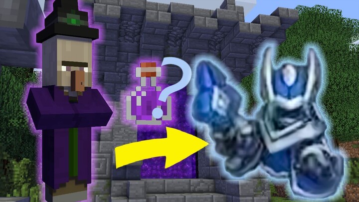 A mistake in the witch's potion making in MC turned her into a ranged soldier on the blue side of Ki