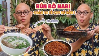 BÚN BÒ NABI "tới công chuyện" với Color Man vì chảo SA TẾ CAY "siêu hút hồn" !| Color Man Food