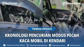 Kronologi Pencurian Modus Pecah Kaca Mobil Dekat Gerbang Masjid Al Alam Kendari, Korban Berolahraga