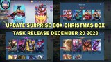 NEW UPDATE SURPRISE BOX CHRISTMAS BOX TASK EVENT RELEASE DECEMBER 20