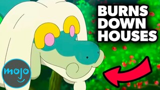 Top 10 Pokemon with the Weirdest Pokedex Entries