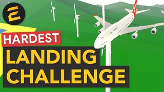 HARDEST LANDING CHALLENGE in PTFS | ROBLOX