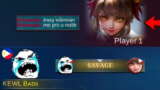 WHEN ENEMY PICK WANWAN!! The Result Will Shock You😱 - bilibili