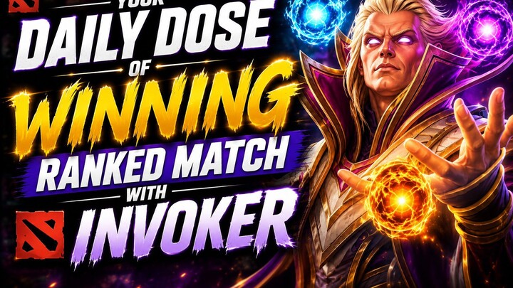 Invoker Support Gameplay MVP of Match 🔴Immortal Rank🔴