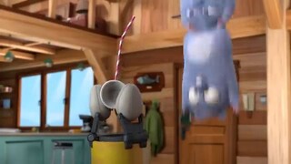 🤖 Robot vs Ours  Grizzy & les Lemmings