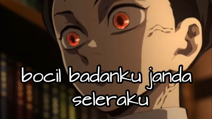 ketika badan tak sesuai selera // parodi anime Demon slayer s2 bahasa Indonesia