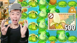 Plants vs Zombies | Nhân BiBi Sở Hữu Plants Quả Chuối Siêu Mạnh