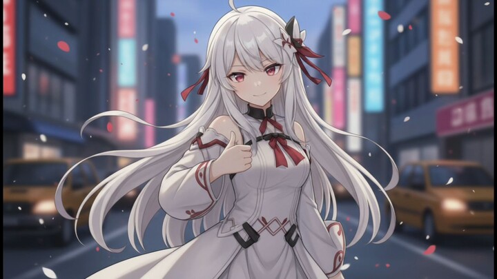 Kiana's fight scene animation