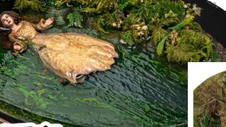 Model: Gadis yang berendam di kolam, apakah ada sesuatu yang tersembunyi?