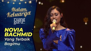 Penampilan Memukau Novia Bachmid Menyanyikan Lagu Terbaik Untukmu | Malam Keluarga Ruangguru