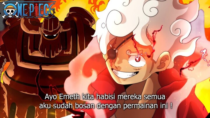 ONE PIECE 1120 LENGKAP! AKHIRNYA MODE EVOLUSI LUFFY ! SERANGAN TERKUAT LUFFY DAN ROBOT KUNO -preview