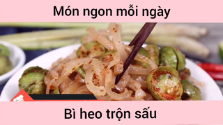 Bì heo trộn sấu