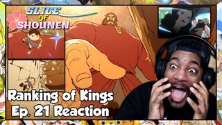 Ranking of Kings Episode 21 Reaction | THIS BOJJI VS BOSSE FIGHT IS AN ABSOLUTE MASTERPIECE!!!