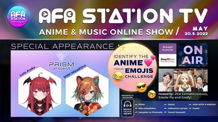 AFA Station TV Anime & Music Online Show May 2022
