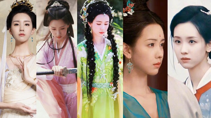 Chen Duling actually filmed 7 dramas this year—her styling must be cheating!