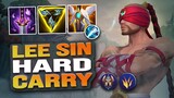WILD RIFT LEE SIN HARD CARRY in GRANDMASTER | Game Highlights