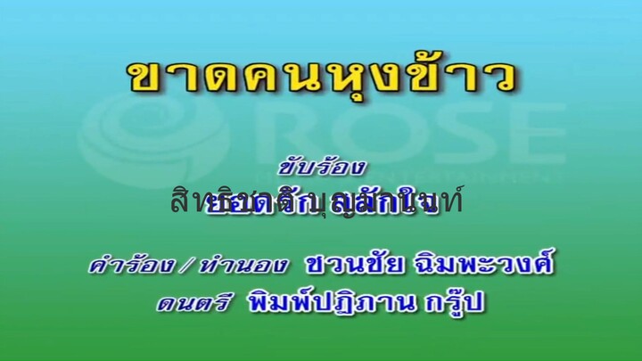 ขาดคนหุงข้าว - สิทธิชาติ บุญมานนท์ (อาหมู) [ยอดรัก สลักใจ AI Cover] (MV)