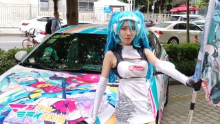 [Pameran Komik Kunang-Kunang Guangzhou ke-21] Itasha di luar lokasi