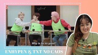 REAGINDO À 'ENHYPEN & TXT NO CAOS'