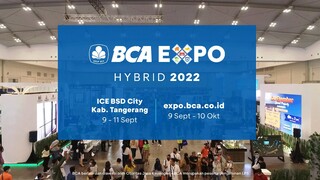 Keseruan BCA Expo Hybrid 2022