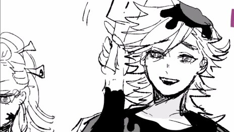 [การกำจัดผี] ปริศนาน้ำผลไม้สีเขียวคาดเดาคนที่คดเคี้ยว [วาดมือ]