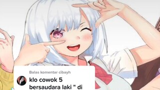 gotobun hayamone versi vtuber #gotobunnohanayome #vtuber #mythiabatford #Chloe credit to  @enoki_req