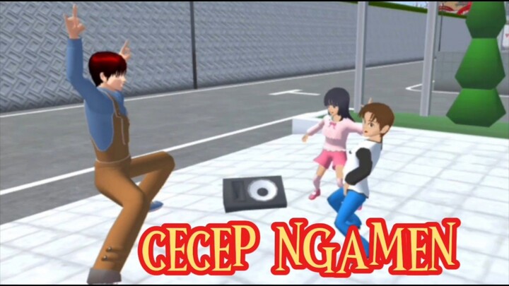 cecep ngamen || sakura school simulator