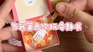 挑战当我第六次玩安静书